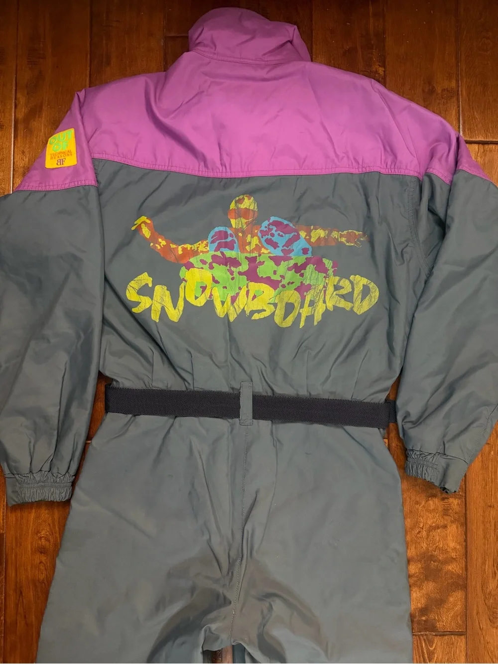 BELFE & BELFE Vintage Ski & Snowboard One-Piece Suit Italian Luxury